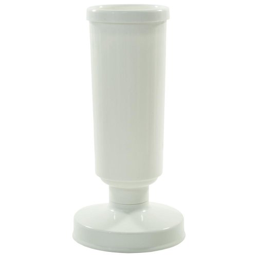 Váza so záťažou 30cm biela