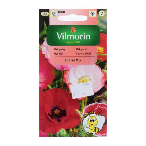 Mak vlčí shirley mix 1g