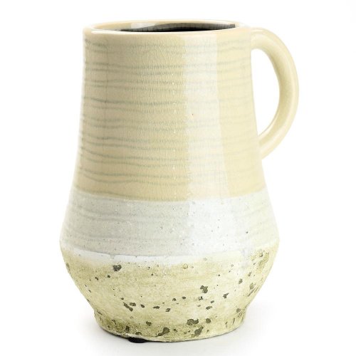 Váza keramika s uchom 18*15*h21cm super cena