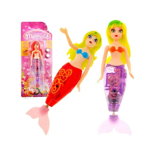 Morská panna svietiaca na baterky/ks