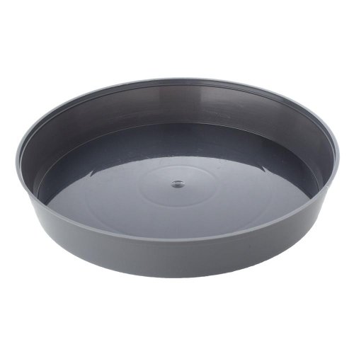 Miska 20cm antracit - Umelé kvety