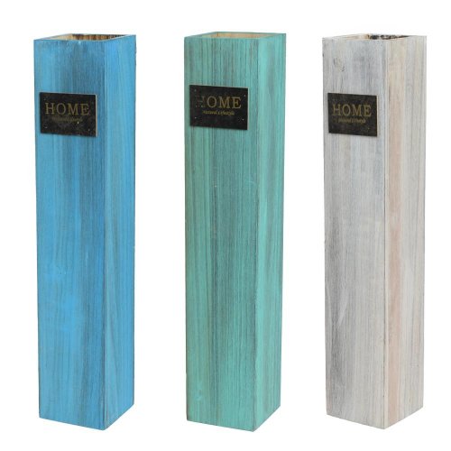 Drevená dekorácia home mix f 58x11x11cm