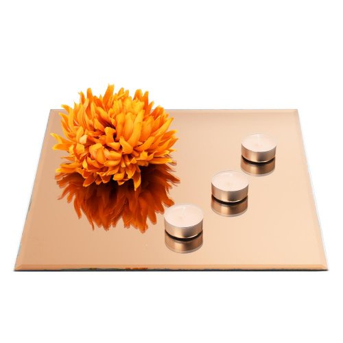 Podložka medená/zrkad./sklo 30x30cm specchio-oro.-300x300