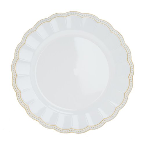Tanier biely plast 33cm - Veľkonočné ozdoby