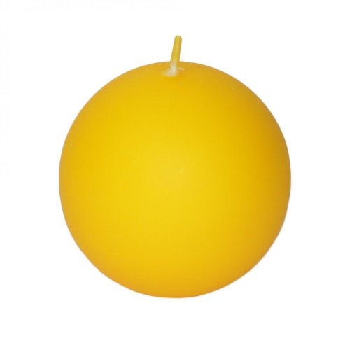 Guľa 80 lak.matná žl.