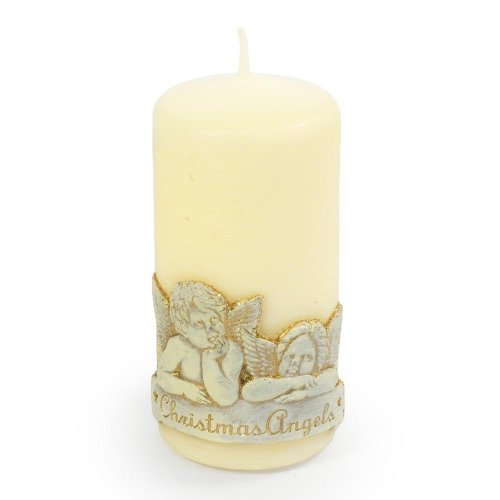 Vianočný anjel valec 60x130 ecru