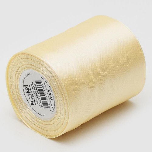 Saten stuha 76mm/10m farba 002 krémová