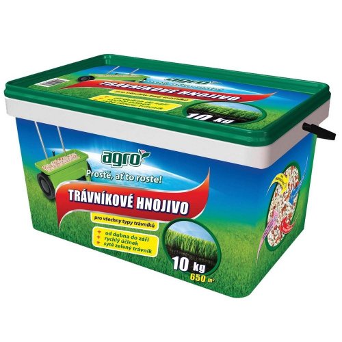 Trávnikové hnojivo 10kg vedro /40/