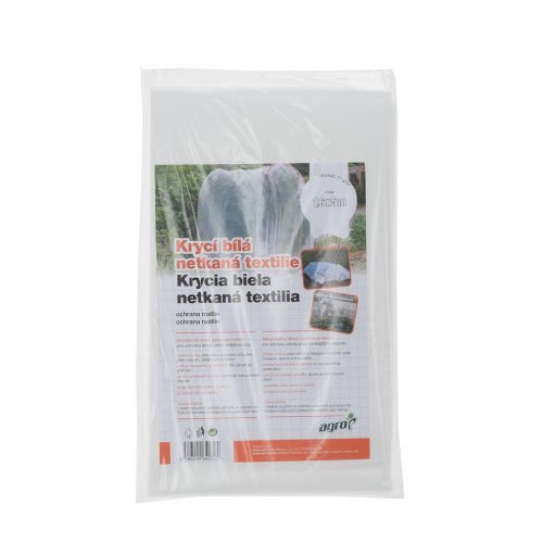 Netkaná textília biela 1,6x5m/17g