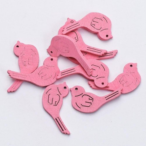 Výrez vtáčik ruž. 3cm s/40 super cena