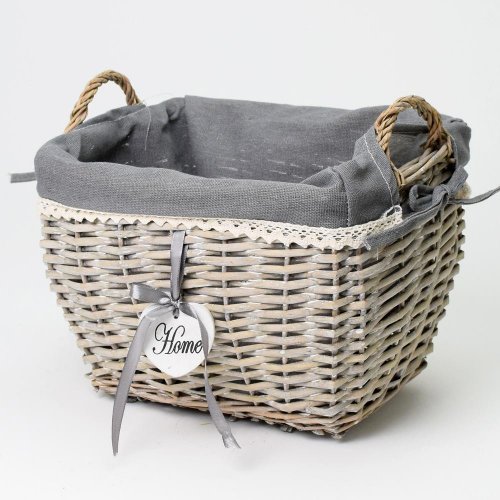 338fl/s prútený košík šedý s:28x20x24cm
