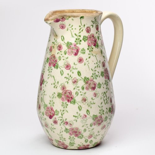 Džbán s uchom keramika vzor ruže 24x17,5x30cm super cena