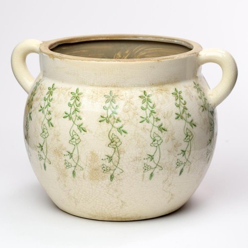 Obal s ušami keramika vzor zelená 31x25x21cm super cena