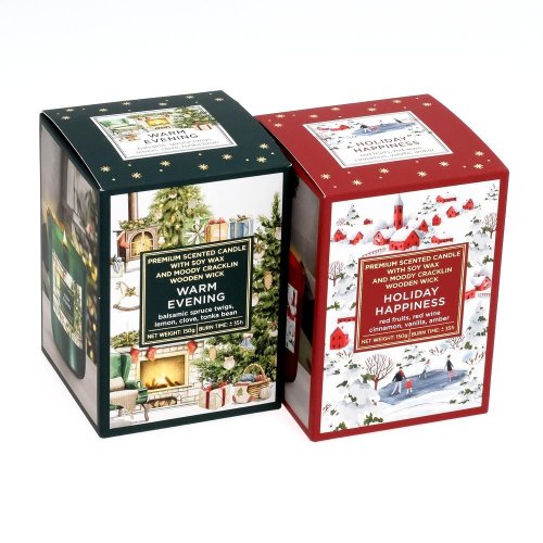 Voň. v skle winter time 150gr - Vianočné dekorácie