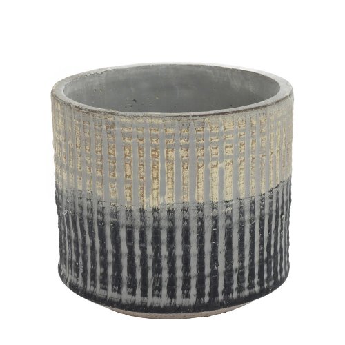 Obal zlato čierne pruhy 16.5xv14,5cm