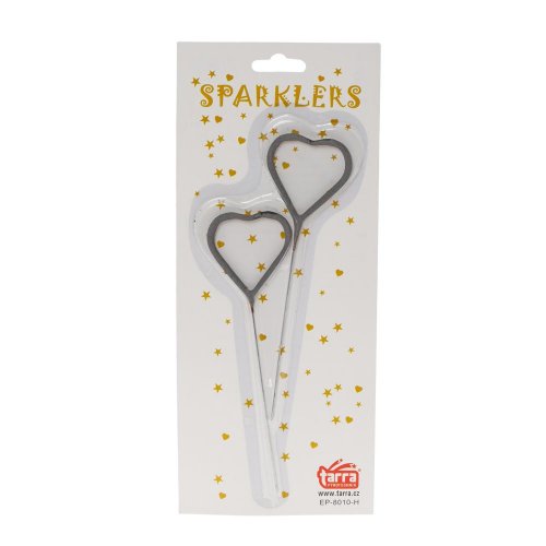 Prskavky v tvare srdca s/2 kat.1
