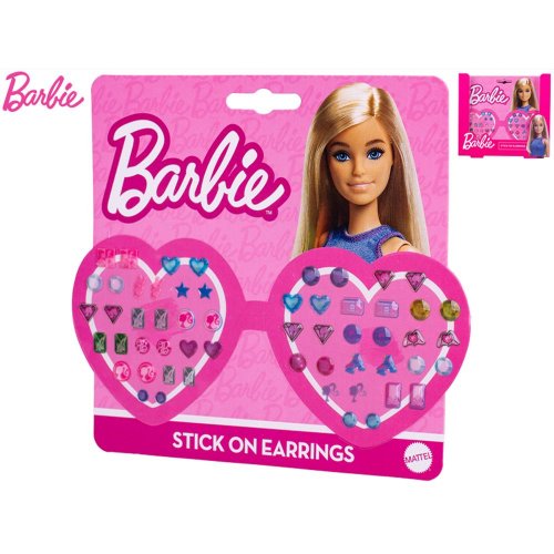 Naušnice barbie nalepovacie