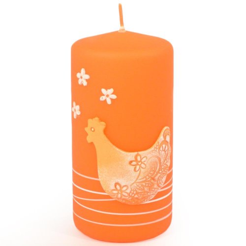 Sliepka valec 60x120 oranž