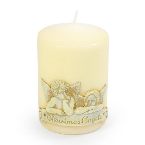 Vianočný anjel valec 80x120 ecru