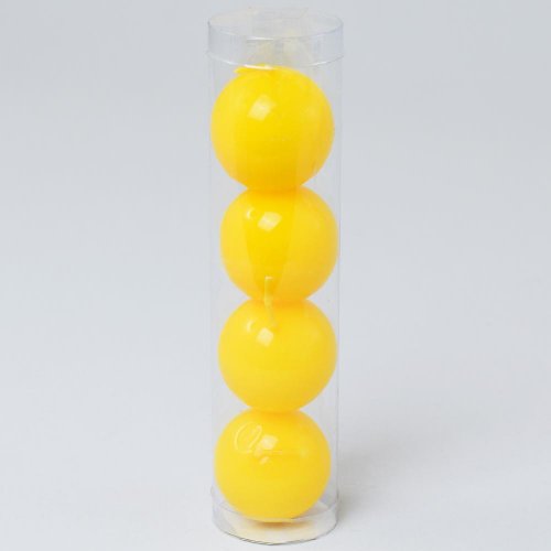 Guľa 40 v tube žltá