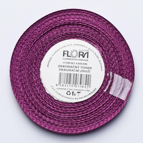 Saten stuha 6mm/20m farba 171, staroružová