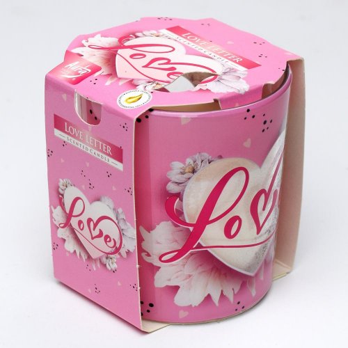 Voň.v skle ľúbostný list 100gr/sn72s-04/