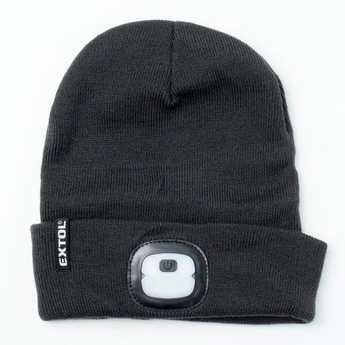 Čiapka s čel.,tmavosivá,4xled