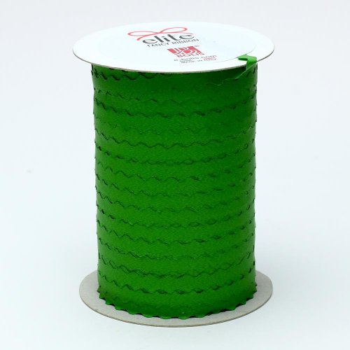 Stuha papier tm zelený flora cic-cacroc. 7mmx50m nastro elite  *6216