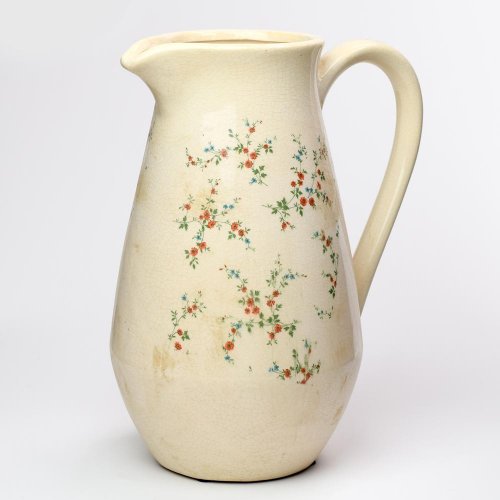 Džbán s uchom keramika vzor kvety 24x17,5x30cm super cena