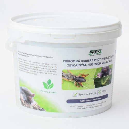 Prírodná bariéra proti medvedíkom a krtom 1200g