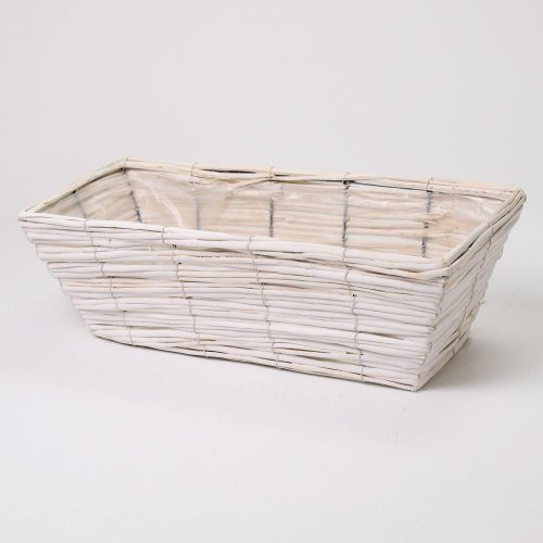 Obal hran.prútie biely 53x22x16cm