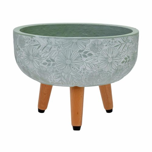 J79 obal misa s nožičkami liva mentol  44 h20,5cm l