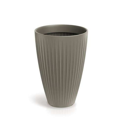 Tlro40h obal latia round high mocca 40xv58cm