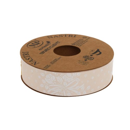 Super cena stuha kytica 2,5cmx20m krém 5155m 02