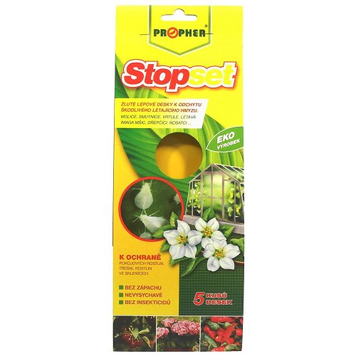 Stopset žlté dosky