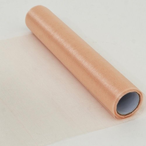 Organza rolka 32cmx6m farba 57 marhuľová - Umelé kvety