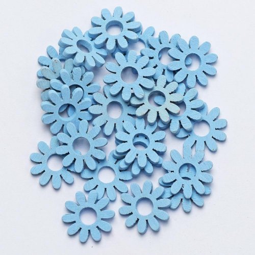 Výrez kvietok modrý 2cm s/60 super cena