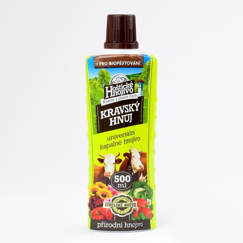Hoštické kvap.kravský hnoj 500ml 12/k