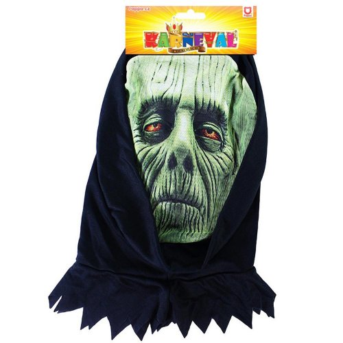 Maska zelená textilná