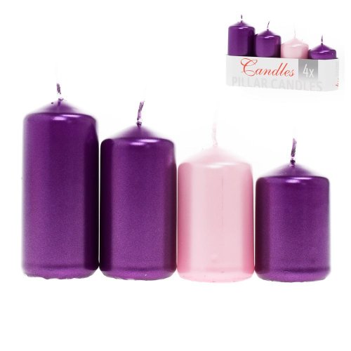 Adventná postupná 40/4 met.fialová+ruž 292gr