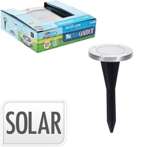 Dx9301050 led lampa solár 12x13cm 2led