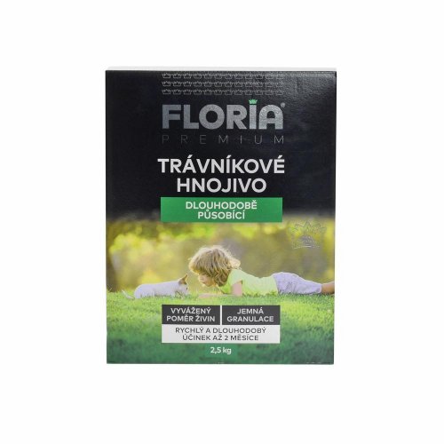 Floria trávnik dlhodobé 2,5kg vocšpeciálna
