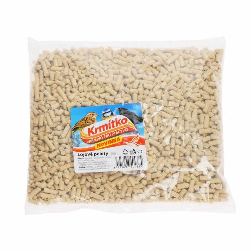 Krmítko- lojové pelety 500g