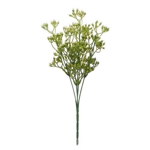 Zeleň bobulky zeleno-biele 33cm