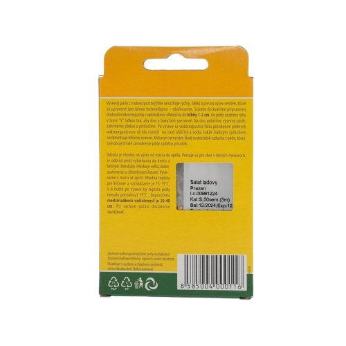 Vp5m šalát siaty hlávk. ľadový, pražan,  50sem.