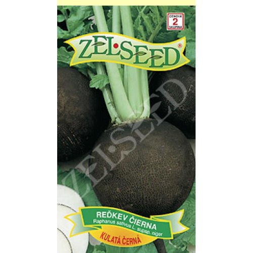 Reďkev guľatá čierna 3g