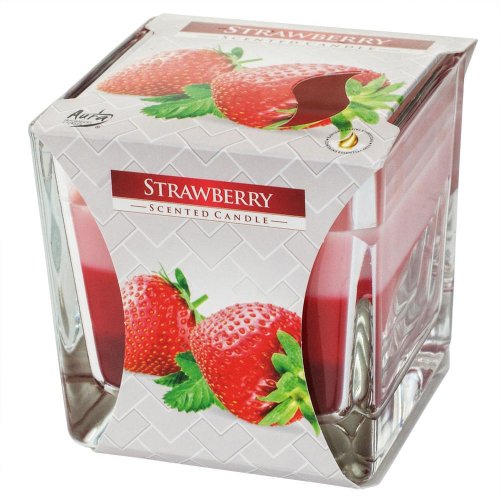 Voň.v skle trikolóra jahoda /snk80-73/ 170gr