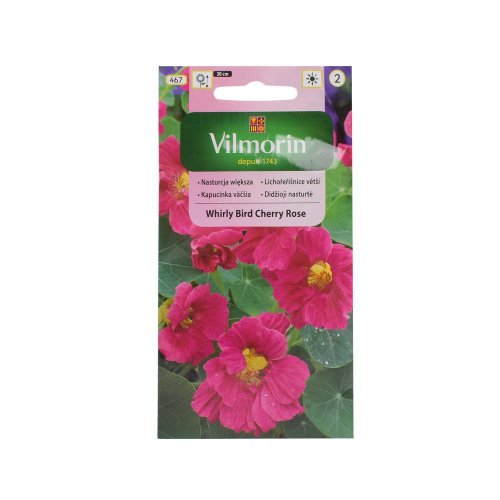 Kapucínka whirly bird cherry rose 3g - Vianočné dekorácie