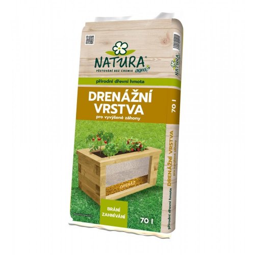 Pevná cena natura drenážna vrstva na vyvýšené záhony 70l /36/