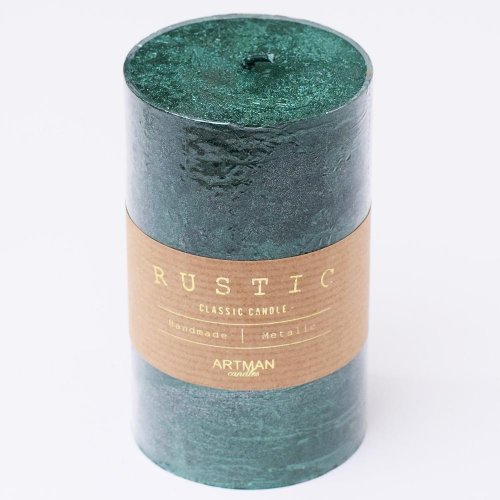 Rustic metalic val.7x11,5 zelený